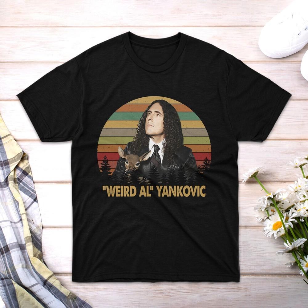

T-Shirt Women Sleeve Friend Weird Family Short AL Unisex Yankovic Event Unisex T-Shirt XL