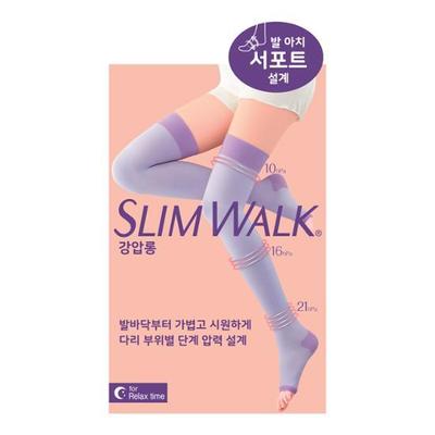 SLIM WALK Night Compression Long Compression Stockings (2 Types) (SM/ML)