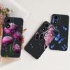 Cute Printing Phone Case For Motorola Moto E14 Soft Black Silicone TPU Cases For Moto E14 Covers Bumpers