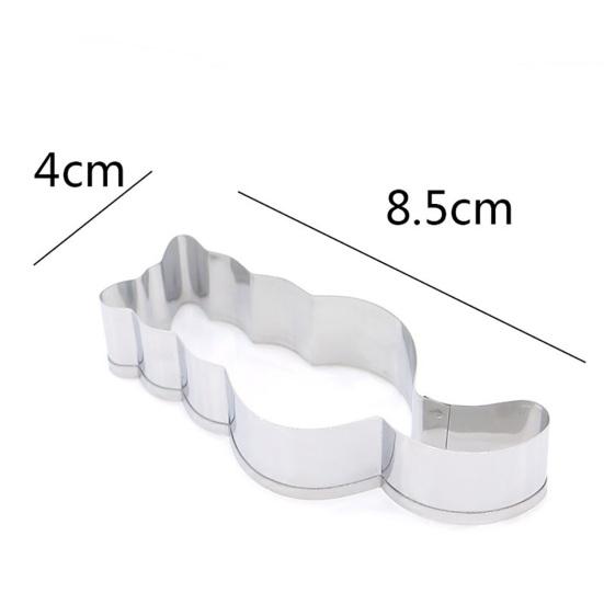 Stainless Steel Cookie Cutter Cats Shape Biscuit Cake Mold Fondant Baking Tool