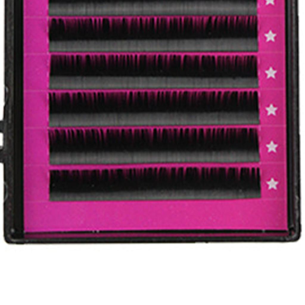 False Eyelashes 0.07D Round Eye Lashes Pretty Look Comfortable for Party Dating Makeup