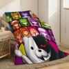 D-Danganronpa Anime Game Throw Lightweight 240g Flannel Blanket Soft Skin-friendly for Summer Cooling