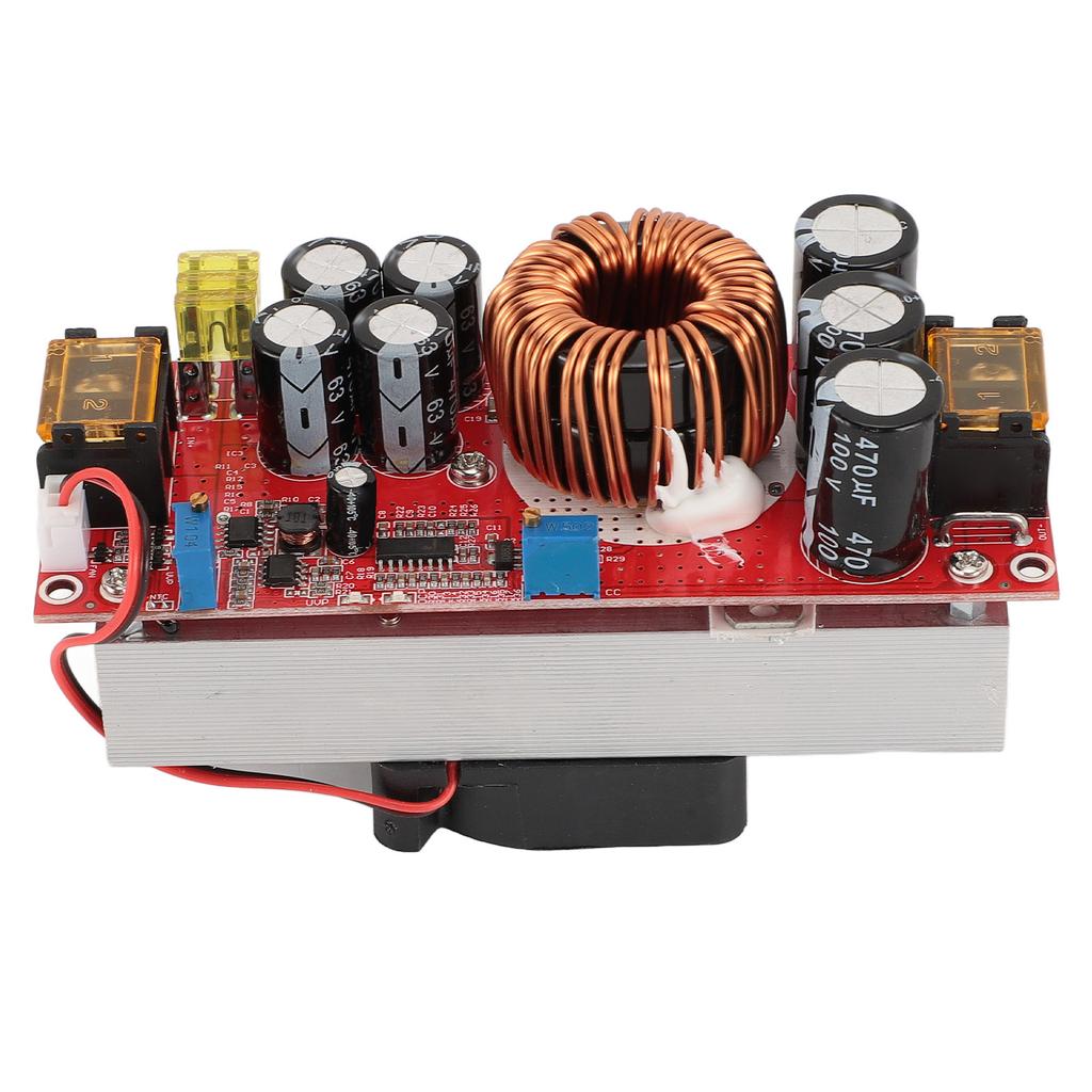 DC To DC Boost Power Module 1800W 40A 10V‑60V To 12‑90V Adjustable Output Constant Voltage Current Step Up Converter