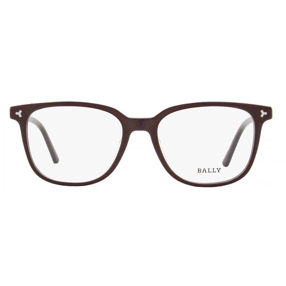 Bally Men S Rectangular eyeglaSSeS By5033h 069 Dark Brown 54mm 069
