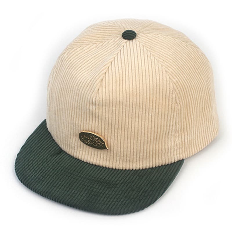 

Universal chemistry Corduroy Ivory Green Snapback Cap Snapback Cap FREE
