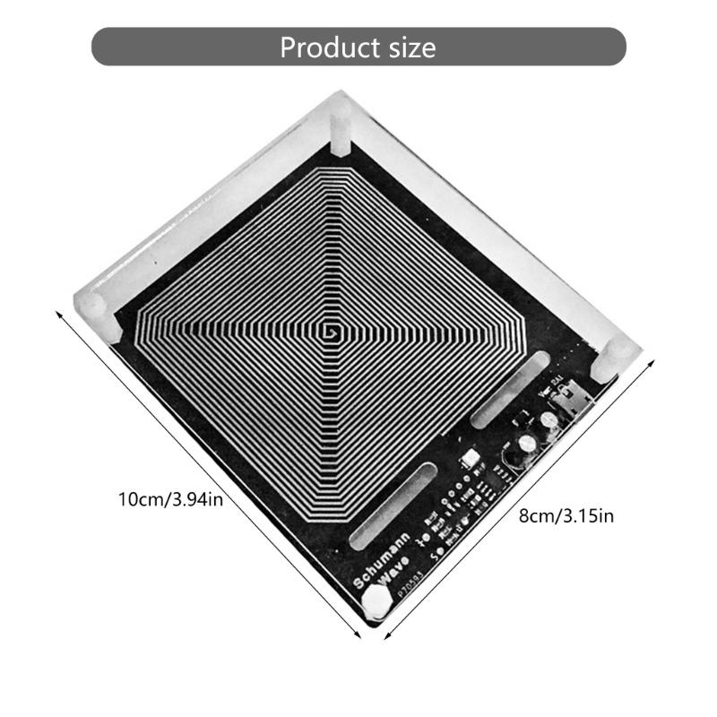 Schumann Waves Generator Low Frequency Pulse Generator with USB Cable Earth Electromagnetic Field Resonance Sleep Aid