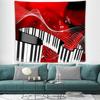 Living Room Bedroom Tapestry Creative Musical Note Pattern Fashion Home Decoration Tapestry