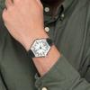 Casio Youth Series Round Dial Three-Hand Quartz Movement Resin Strap Watch Men watches Black MWA-100H-1A