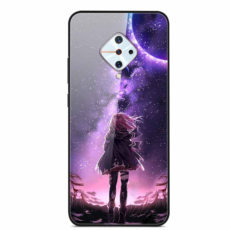 Für vivo V17 Hüllen V17 Pro Gehärtetes Glas Harte Rückseite Für Vivo V15 Pro Handyhülle Coque Für Vivo X50 Pro Lite Hülle X 50Lite