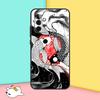 Koi Fish Yin Yang Cover For Samsung Galaxy A53 A33 A13 A12 A32 A52 A14 A34 A54 A15 A25 A35 A55 A71 A51 Case