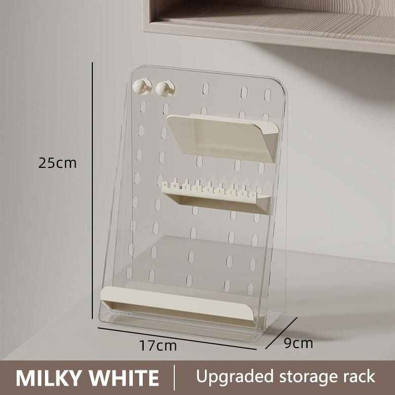 Mirror Cabinet Storage Box Storage Rack Three-Layer Cosmetics Acrylic Rack Bathroom Toilet Lipstick Dressing Table Jewelry Rack
