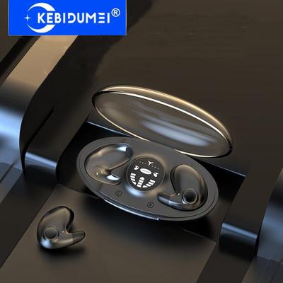 Auriculares invisibles para dormir Auriculares inalámbricos Bluetooth 5.3 Auriculares impermeables IPX5 Auriculares deportivos con reducción de ruido