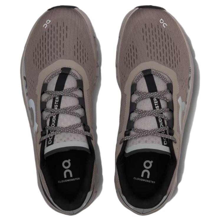 New On CloudmOnster Running Shoes Men Low Top Light Brown 61-97729