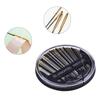 30PCS Popular Assorted Hand Sewing Needles Embroidery Mending Craft Quilt Sew Case Suitable for Leather Denim Silk Canvas Cotton
