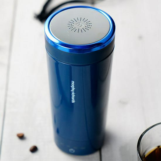Mofei Portable Electric Heating Kettle - Mini Insulated Travel Cup for Office Use.