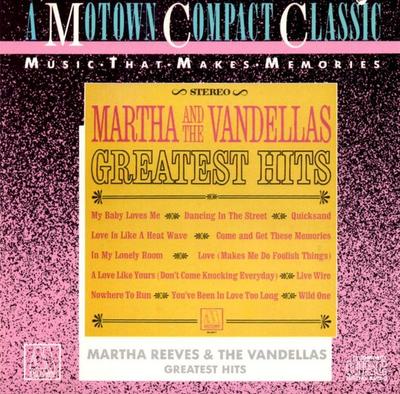 CD MARTHA REEVES & THE VANDELLAS - Greatest Hits 3746352042 Motown Japan Soul/Funk Gebraucht