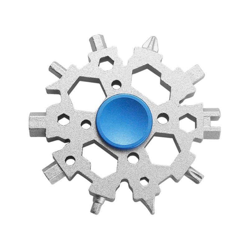 23 In 1 Fidgets Spinner Screwdriver Wrench Tool Bike Repair Wrench For Bicycles Repair And Daily Maintenance