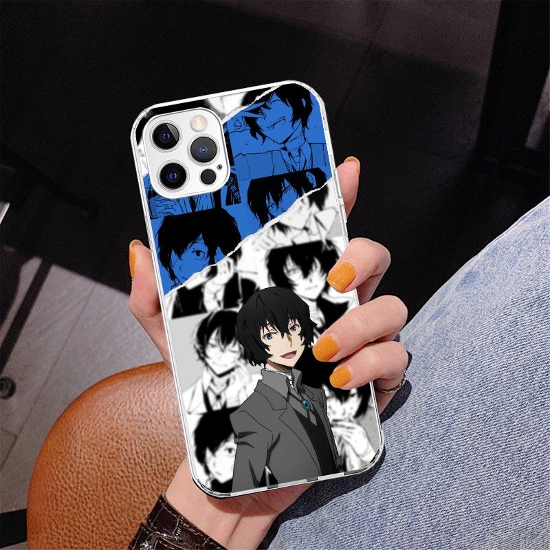 Bungo Stray Dogs Dazai Handyhülle Für iPhone 17 Air 16 Pro Max 16E 15 + 14 Plus 11 12 13 Mini 7 8 SE Geschenk Druckabdeckung Fundas 16