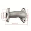 Motorcycle Carburator Intake Pipe Manifold with Gasket Screw Kit For 50cc 70cc 90cc 110cc 125cc Engine Pit Dirt Bike ATV Quad