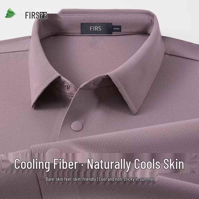 FIRS Men s Cooling Breathable Polo T-Shirt XL фиолетовый