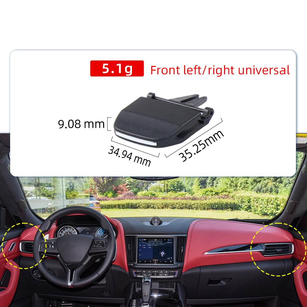 670049101 670049283 Plastový materiál Klip pro opravu záložky výdechu středové klimatizace auta Pro Maserati Levante 2016-2026