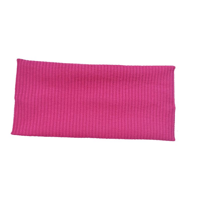 Europäisches & Amerikanisches Mode-Strick-Stirnband mit breiter Krempe für Damen - Koreanischer Stil Yoga & Sport Fitness Haarband