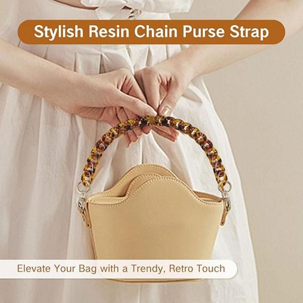 37/60/120cm Messenger Bag Chain Leopard Charm Bag Accessories Bag Pendant Chain Bag Accessory