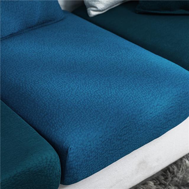 

Seersucker Sofa Cover Waterproof Elastic Anti-Scratch Protective Cushion Cover for Living Room Sofa Seat 01 A45-60B45-60CM темно-синий