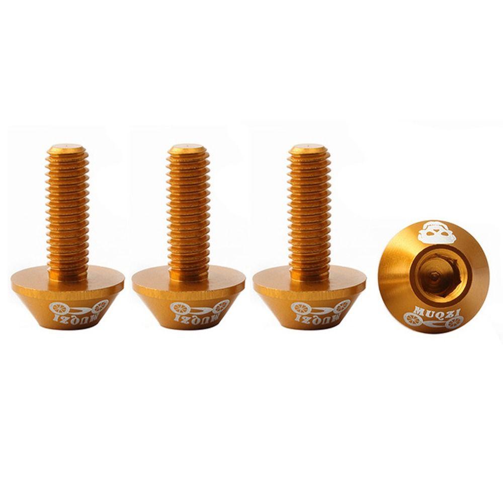 

Bicycle Brake Clamp MTB V Brake Clamp Screw M6 Screw V-Brake Column Screw M6 Brake Caliper Bolt золотой