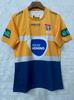 NRL Warriors Broncos Fiji Rabbit Jaguar Short Sleeve Rugby Jerseys Training Suit