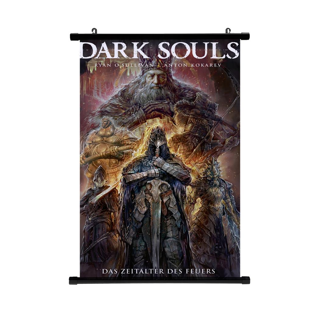 Spel Dark Souls Poster Artorias Prisa solen Hängande målning Heminredning Cosplay Väggrullsposter