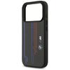 BMW M Kevlar Linien & Logo MagSafe Hülle für iPhone 17 Pro Schwarz