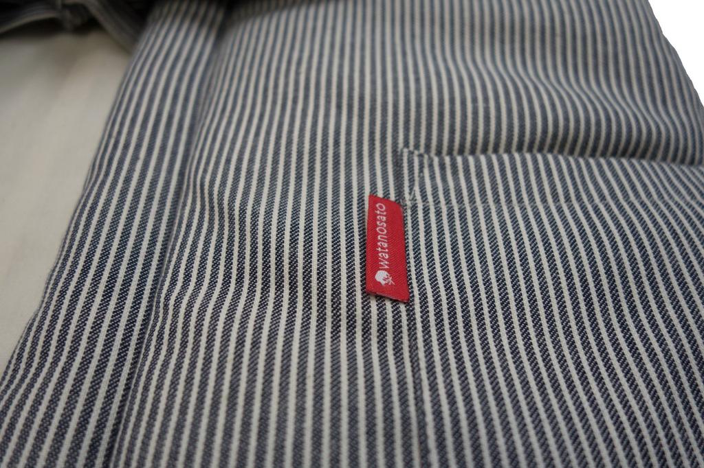 Watanosato Hickory Pattern Hanten Size 120 Navy Children's (Renewal) Color