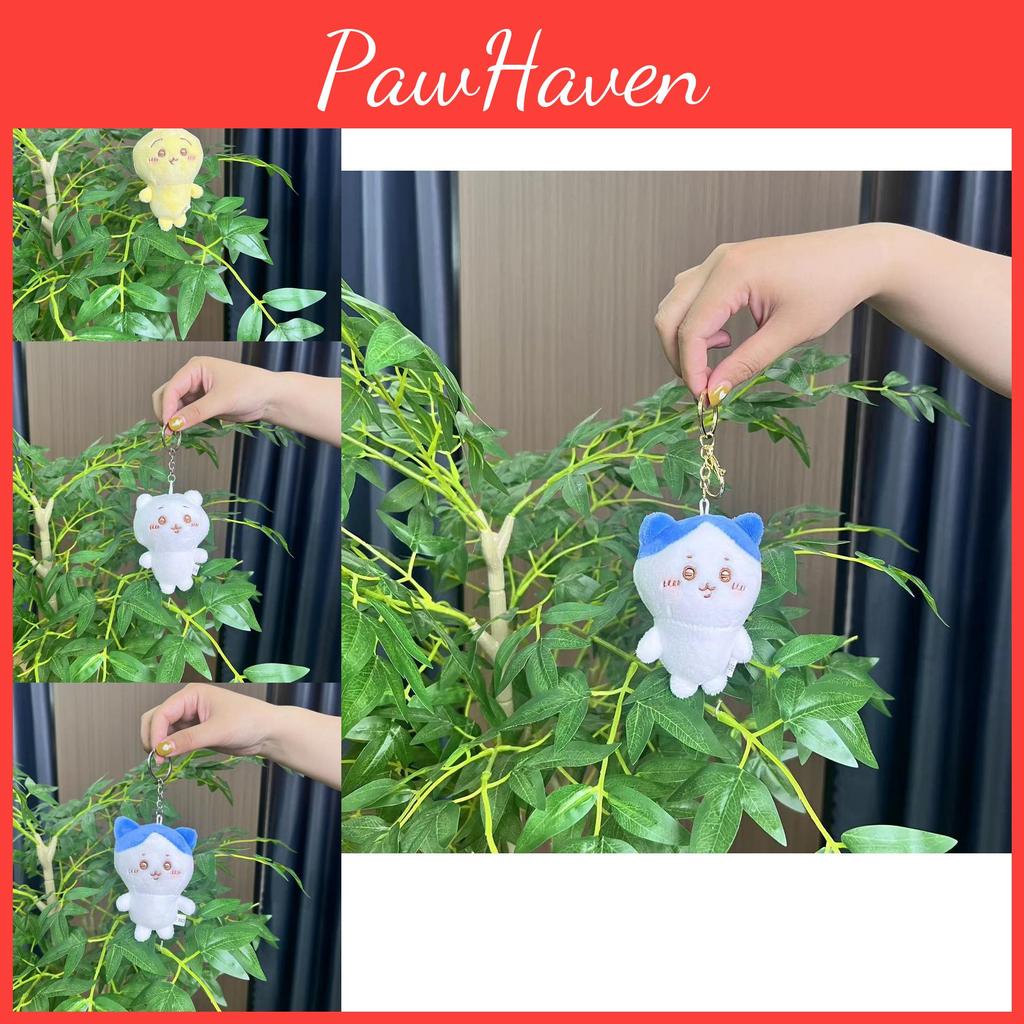 And Sweet Soft Plush Keychain Collection Featuring Adorable Bear Cat And Bunny Designs