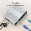 netLINK HTB-6000 Industrial Fiber Optic Media Converter Switch