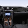 For Mercedes-Benz CLS C219 2004-2009 Car Central Control Trument Air Outlet Big Panel Trim Carbon Fiber Interior Accessories