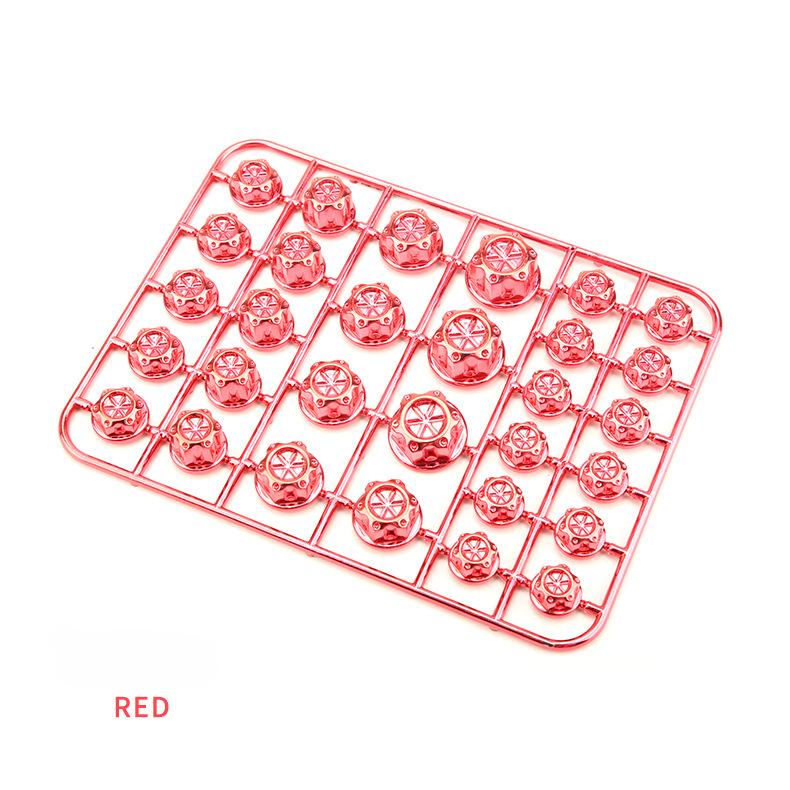 30PCS/Set Motorcycle Screw Cap Cover Head Body Decorative Engine Nut Bolt Caps Motorbike Accessories Universal