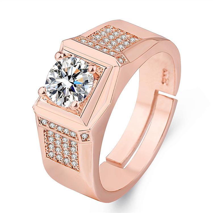 

Кольцо Искрящийся Рыцарь Мужское Кольцо Роскошное и Властное 18К Золото Роскошное Бриллиантовое Мужское Кольцо Кольцо с Бриллиантом Кольцо с Бриллиантом one size