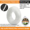 String Trimmer Line 100m Round 2.4mm Nylon Grass Trimmer Replacement Spool for Trimming