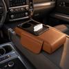 Tissue Box Armrest Heightening Pad with Cup Holder Car Console Console Pillow  Trucks