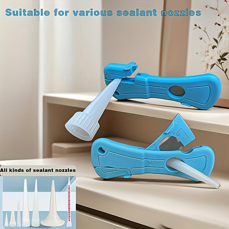 1PC Heavy-Duty Manual Glue Nozzle Trimmer & Cutter - All-in-One Adjustable Adhesive Tip Cutter with Blade, Portable DIY Plastic