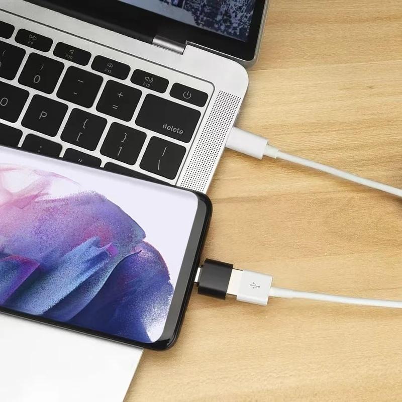 USB OTG Data Transfer Adapter Type C Female To USB Male Converter Fast Charging Adapter For Laptop Macbook Samsung 3