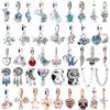 Chameleon Charms Fit Fashion Πρωτότυπα βραχιόλια 925 Ασημένιο Ζιργκόν Χταπόδι Χελώνα Χάντρα πεταλούδα Firefly Charm Κατασκευή κοσμημάτων DIY