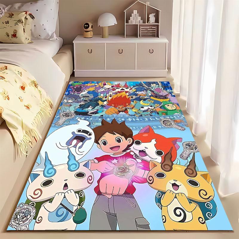 Anime Characters and Cartoon Pets suitable as a non-slip mat for the living room or bedroom sofa