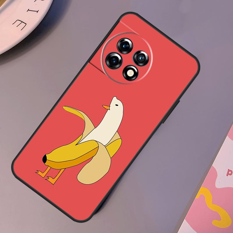 Memes Cartoon Funny Banana Case For OnePlus Nord 3 2T N10 N20 CE 2 Lite OnePlus 9 10 Pro 9RT 10R 10T 12R 11 12 Cover