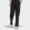 Adidas Originals FW22 Solid Color Button Straight Leg Wide Leg Casual Pants Women Bottoms Black HL9394