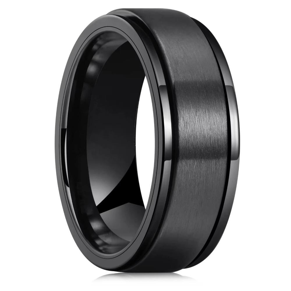 Men Women Fashion Stainless Steel Rings Wedding Engagement High Quality Accessory