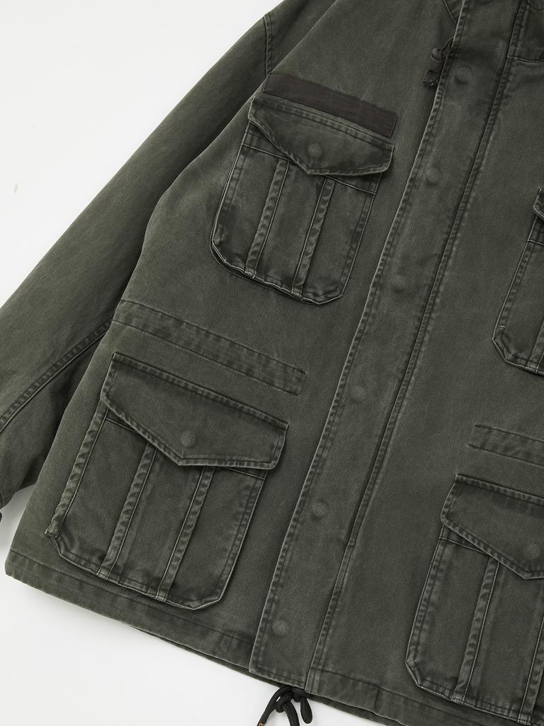 Ikalook Pigment Washed Field Jacket Djp117