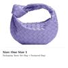 Bottega Veneta Jodie Sheepskin Handbag Mini Women's Wisteria Purple 651876VCPP54214