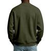 Men's Crewneck Sweatshirt Loose Fit Color Casual Everyday Wear